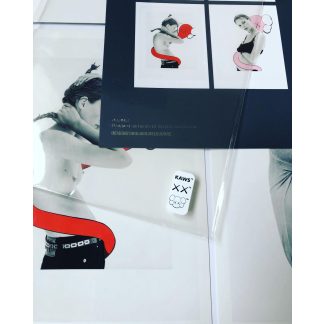 KAWS Kate Moss Postcards Set of 4 Sealed NGV 2019 Exhibition
