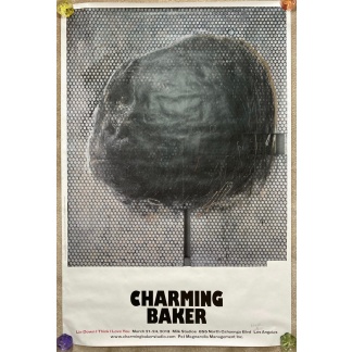 Charming Baker Show Poster LA signed show poster from 2013