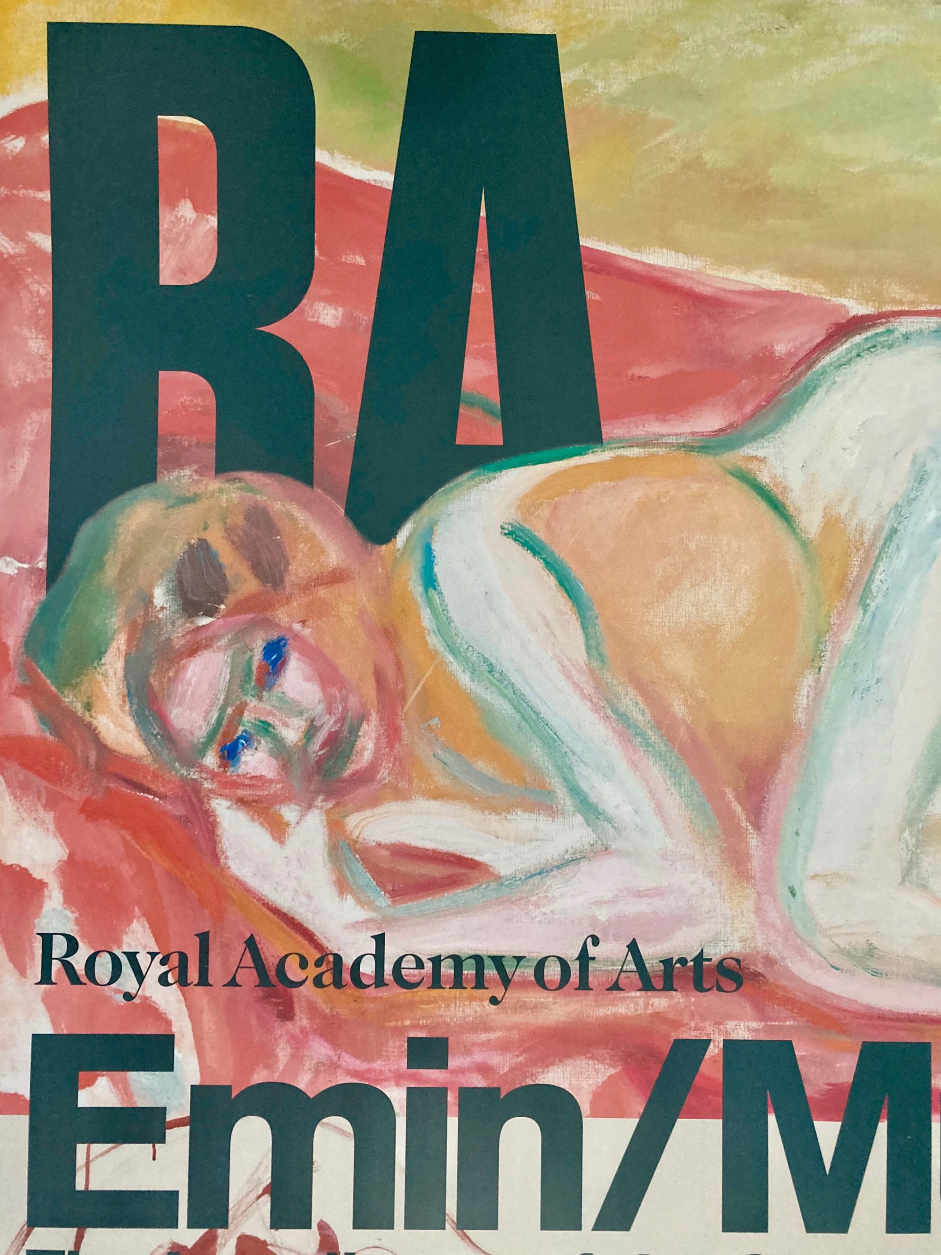 Tracey Emin Edvard Munch Show Poster 2019/2021 at RA London