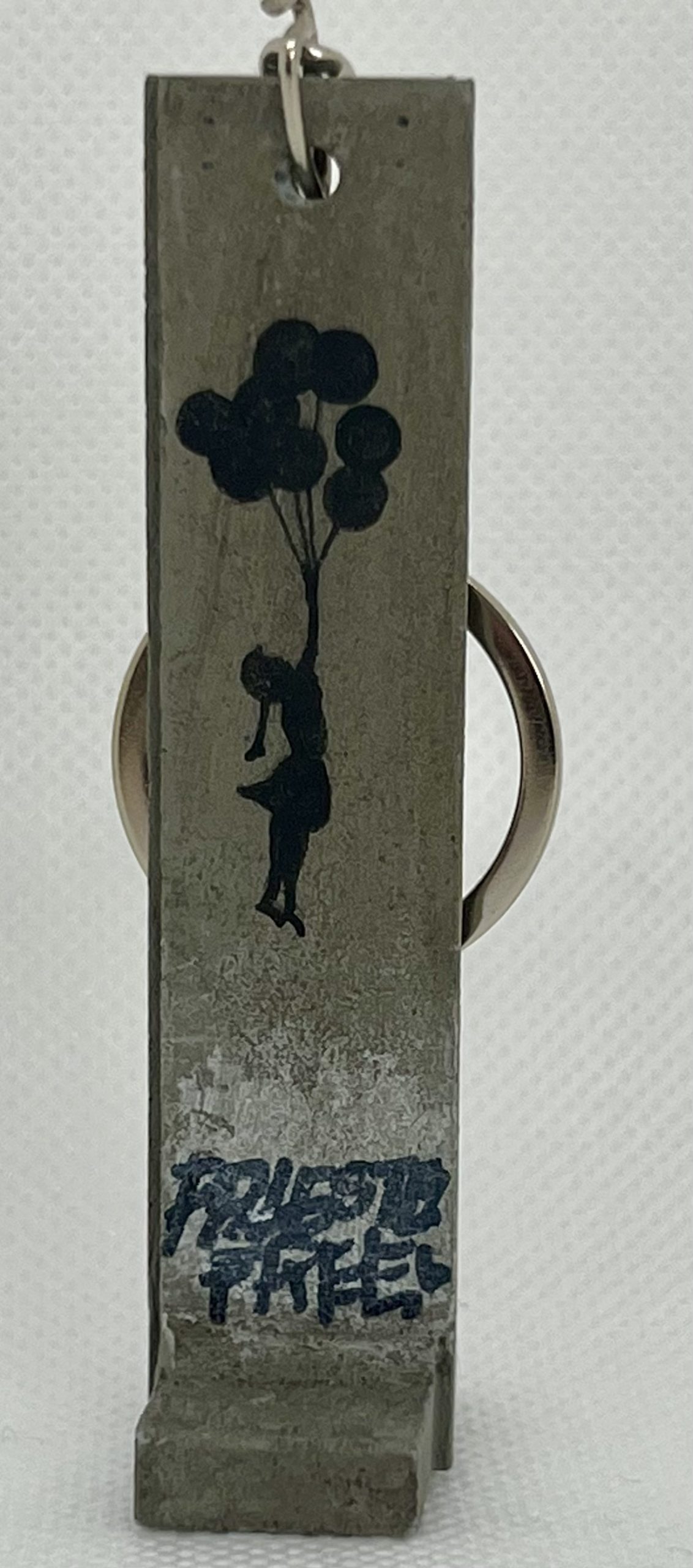 Banksy Girl With Balloons Key Fob Banksy Girl With Balloons Key Fob