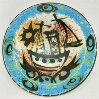 celtic pottery newlyn ship
