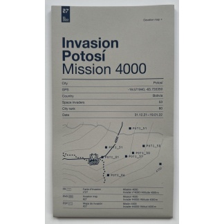 Invader Map potosi mission 4000