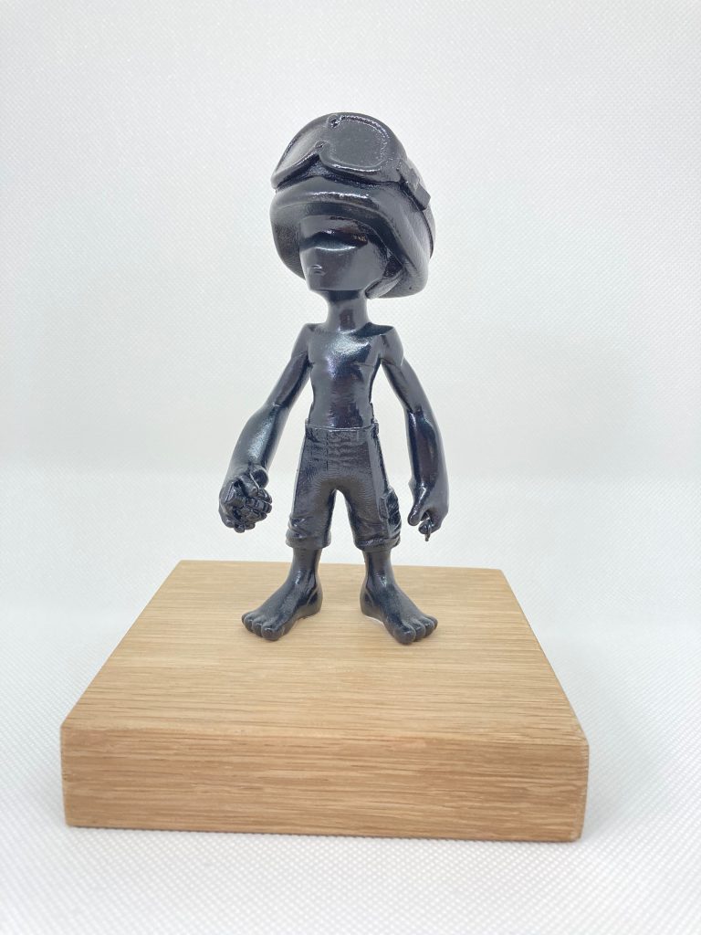 schoony toy soldier maquette original sculpture