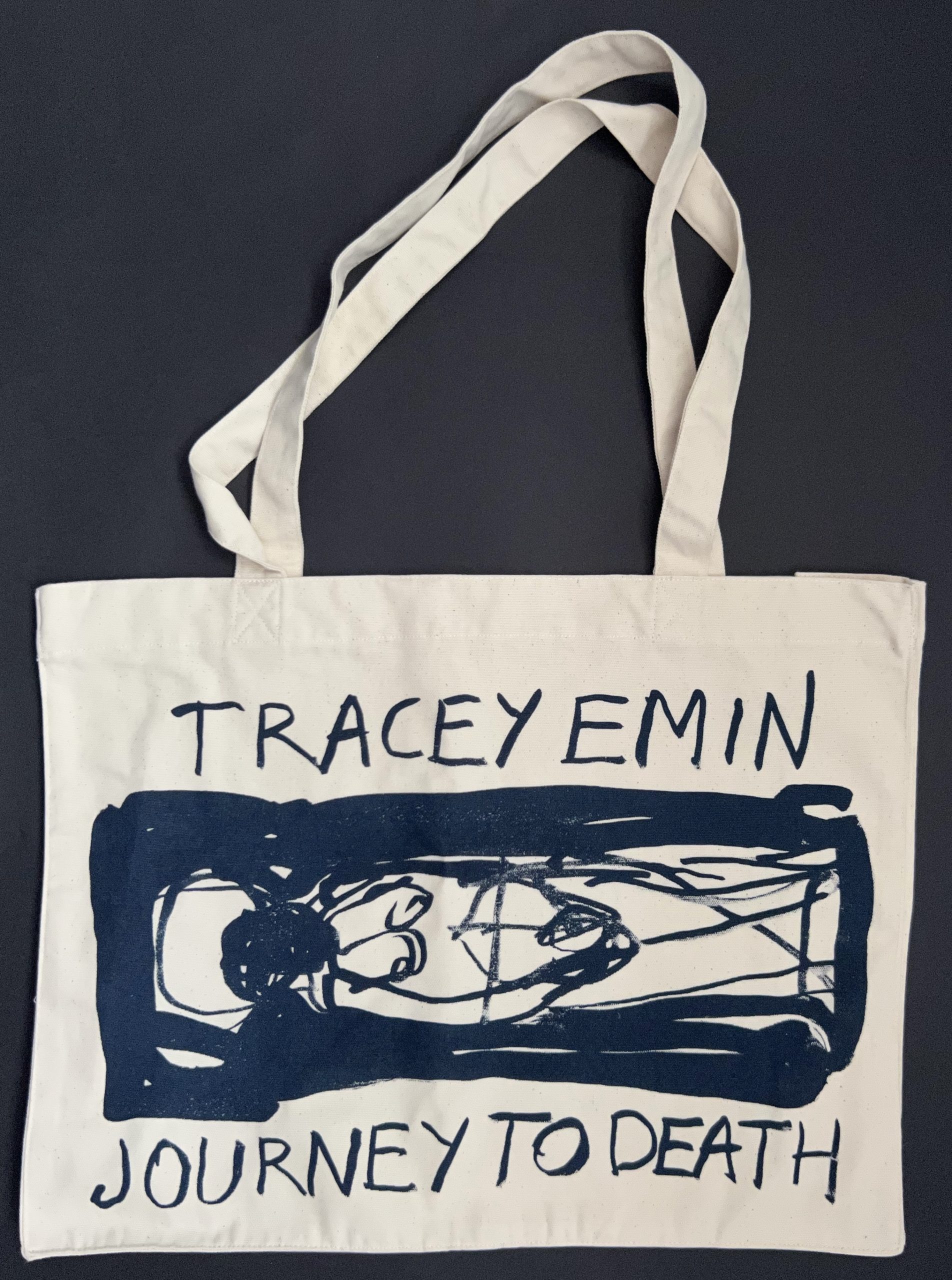 tracey emin tote bag journey to death