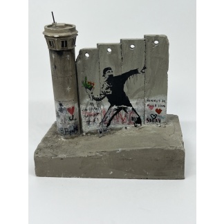 Banksy Flower Thrower Tower