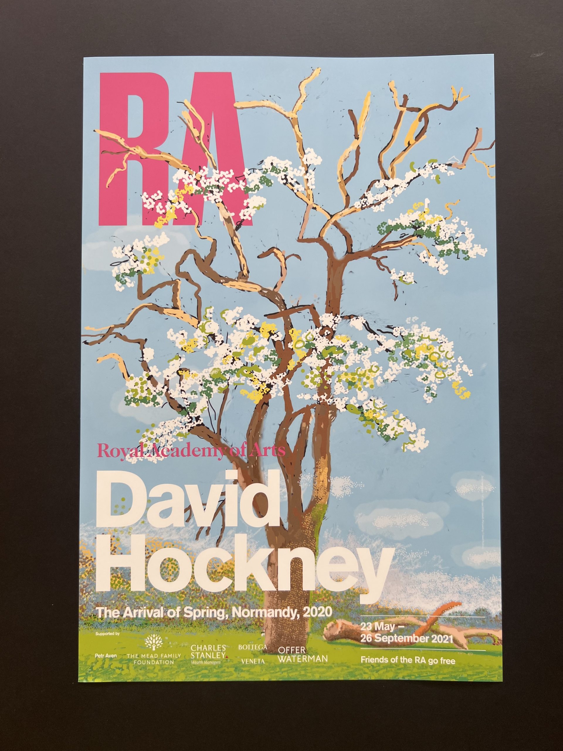 David Hockney Poster Set The Arrival of Spring