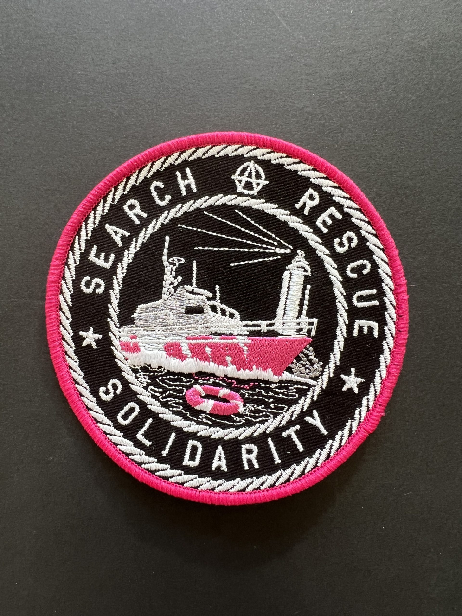 banksy solidarity patch louise michel