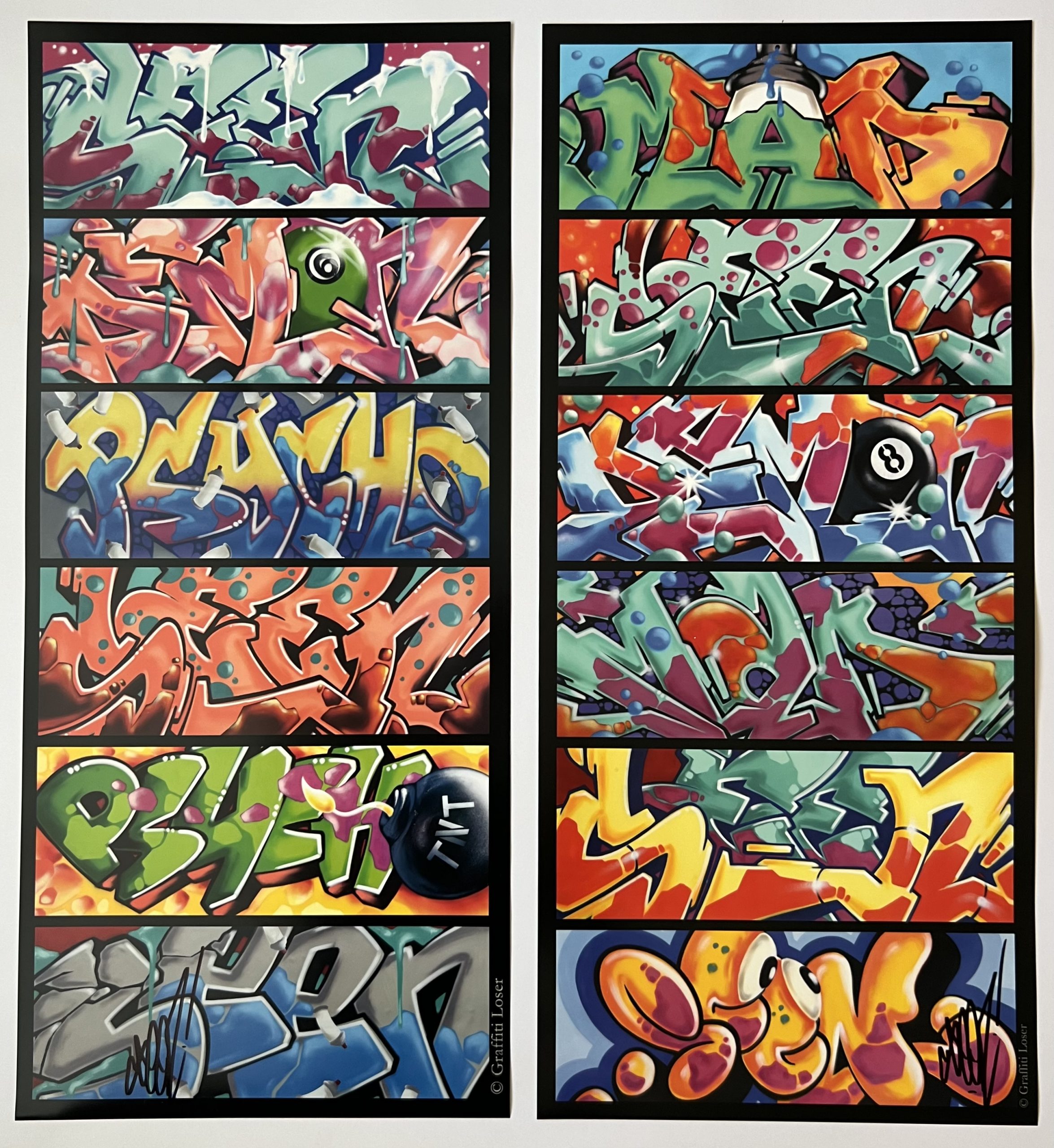 Seen Graffiti Mix Posters