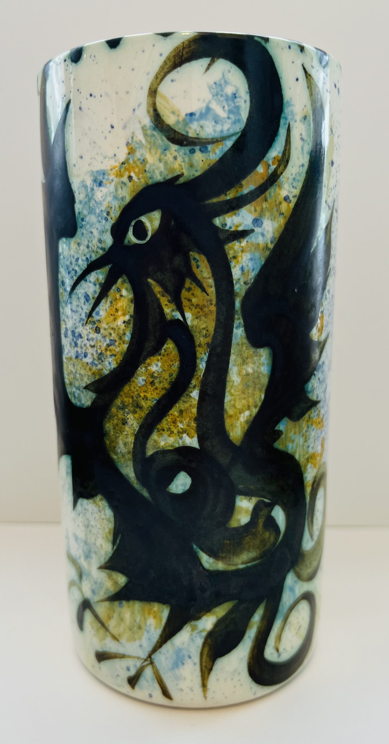 cletic pottery phoenix vase