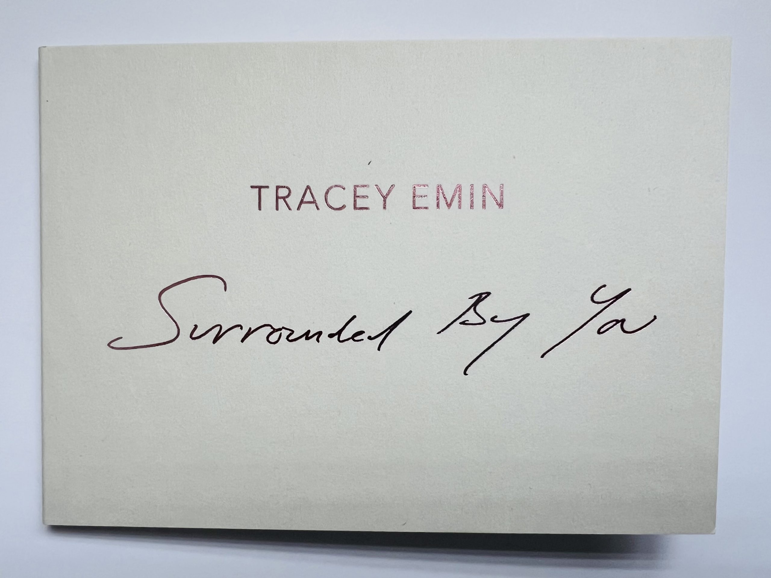 tracey-emin-art-cards-book-surrounded-by-you tracey-emin-art-cards-book-surrounded-by-you