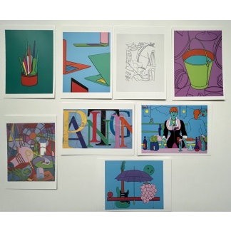 michael-craig-martin-art-card-set michael-craig-martin-art-card-set