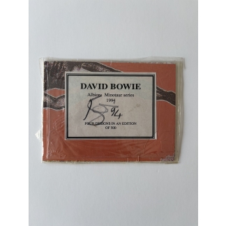 David Bowie Signed Minotaur
