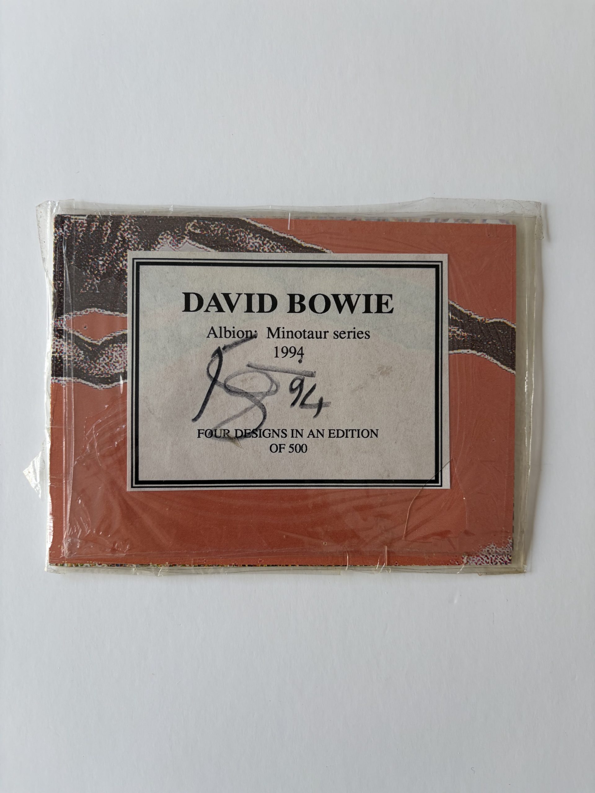 david-bowie-signed-minotaur-series-limited-edition-postcard-set-1994 david-bowie-signed-minotaur-series-limited-edition-postcard-set-1994