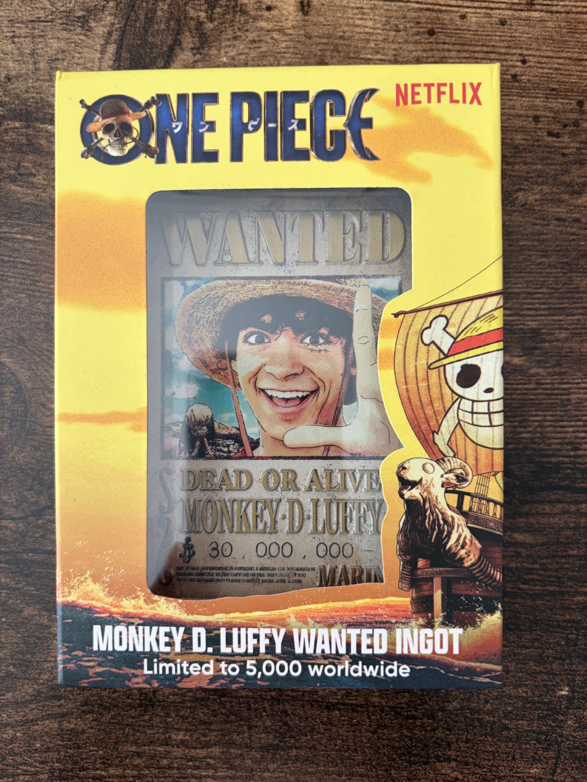 one-piece-monkey-d-luffy-wanted-ingot-limited-edition one-piece-monkey-d-luffy-wanted-ingot-limited-edition